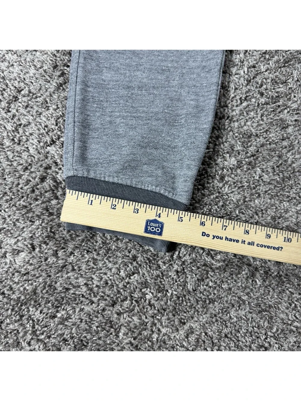 J Crew Sportswear Tapered Workout Jogger Sweatpants in Gray Colorway  Large